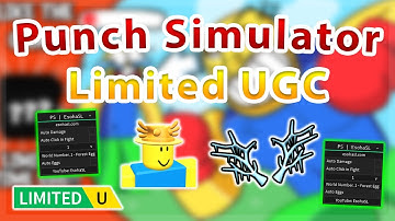 [LIMITED UGC] Punch Simulator | Fast Hatch / Fight Script