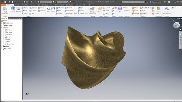 Autodesk Inventor 2018 : 8 : 3D Sweep