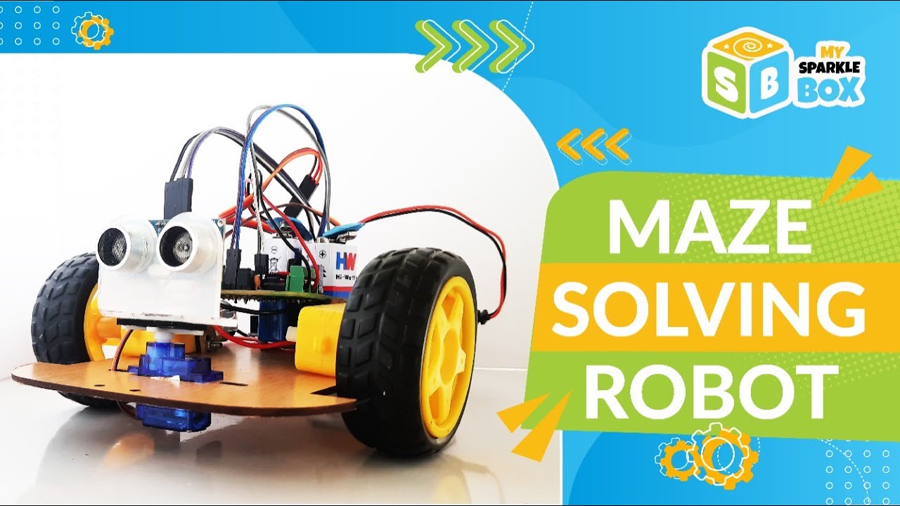 Maze Robot | Sparklebox Robotics Kit | Easy Robotics Projects for | Sparkle Box - YouTube