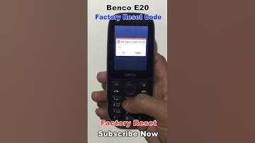 How Do I Reset My Benco Phone ? Benco E20 Factory Reset Code