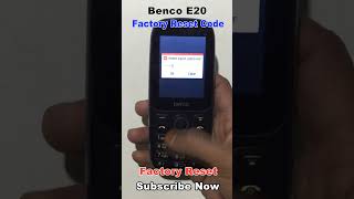 How Do I Reset My Benco Phone ? Benco E20 Factory Reset Code