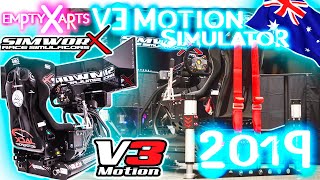 SX02MSPORT V3 MOTION SIMULATOR SPEC QUAD MOTION TRACTION LOSS CLASS DRIVING SIMULATOR.2019 AUSTRALIA