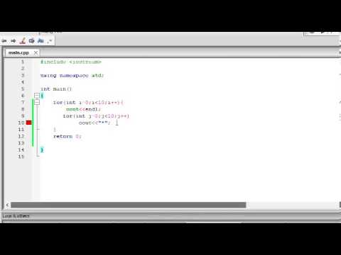 C++ Tutorial 4 - The for loop - YouTube