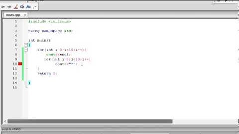 C++ Tutorial 4 - The for loop