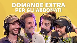 DOMANDE EXTRA PER CHIMICAZZA E MASSIMO TEMPORELLI