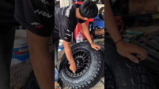 Velg Hsr Xts05 Ring 16 dengan ban 225 70 r16 accelera omikron CT pnp mobil Innova Xpander Rush dll