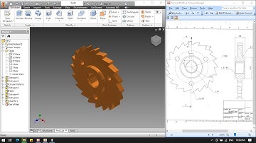 Autodesk Inventor Example 1 Rack Gear  Design