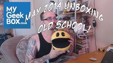 My Geek Box May Unboxing. Old School Theme