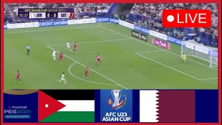 Jordan-U23 vs Qatar-U23 LIVE: AFC Asian CUP 2024 🔴 Live Play Now In PS5 SimulationPES21 PES21