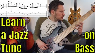 Freedom Jazz Dance - Learn a Jazz Tune on 6-String Bass Guitar - Bass Practice Diary - 9 March 2021