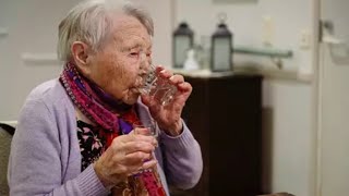 Долгожители. На фото самый старый человек Финляндии Хелви Киссела. Ей исполнилось 110 лет