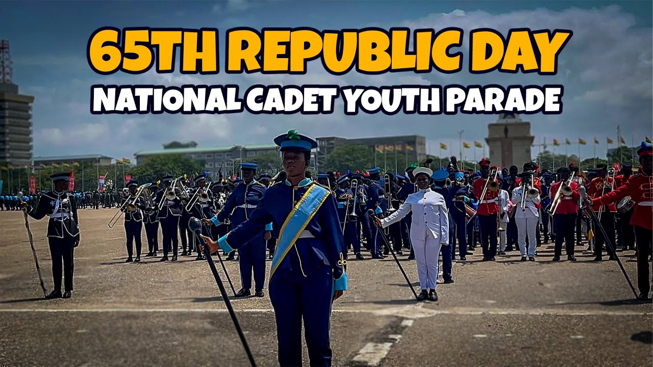 🇬🇭 Pride of Ghana! 65th Republic Day Cadet Parade at Black Star Square Will Leave You Inspired!