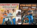 Ktm duke 250 price colours  features full review  subscriber ki delivery echa  naveen mike
