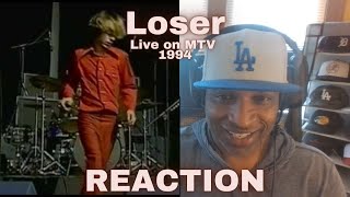 Beck Loser Live on MTV 1994 (REACTION)