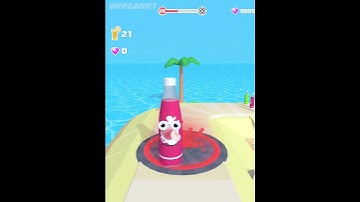 Juice Run - Casual Game Levels 28 Gameplay Walkthrough iOS, Android New Game 3D #shorts