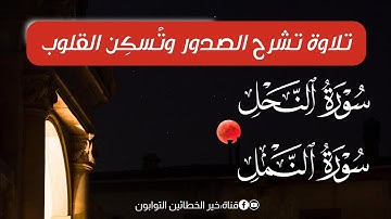 تلاوة خاشعة من سورتي النحل والنمل بصوت يلامس القلوب، القارئ علاء عقل - Surah An-Nahl & An-Naml