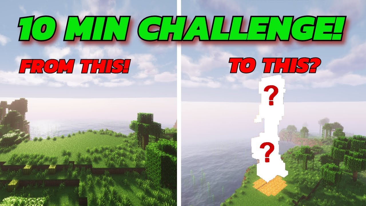 10 Minute build challenge in Minecraft! - YouTube