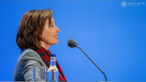 Speaker Pelosi Holds Press Conference at COP26