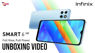 170,000 တန် Budget Smart Phone သစ် Infinix Smart 6 HD Unboxing Video