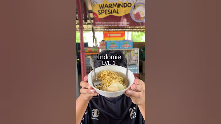 3 Level Indomie #noodles #indomie #food #star #review #fyp #shorts