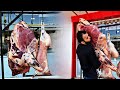 Unbelievable meat cutting skills