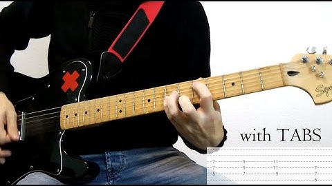 Who Knew Guitar version - Guitar performance video thumbnail