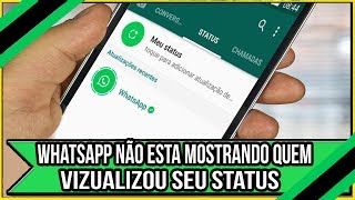 WHATSAPP não esta mostrando quem visualizou seu STATUS? Resolver agora! screenshot 5