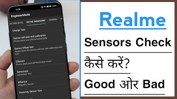 How To Check Realme All Sensors Good or Bad, Sensors Kaise Test Kare Kharabi