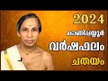   2024chathayam varshaphalam  kanippayyur astrology