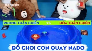 ĐỒ CHƠI VÒNG QUAY VÔ CỰC - PHONG THẦN CHIẾN VS HỎA THẦN CHIẾN (LV1)