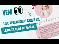 LIVE APRENDENDO COM A SIL-Layout álbum laços de família - DEZEMBRO