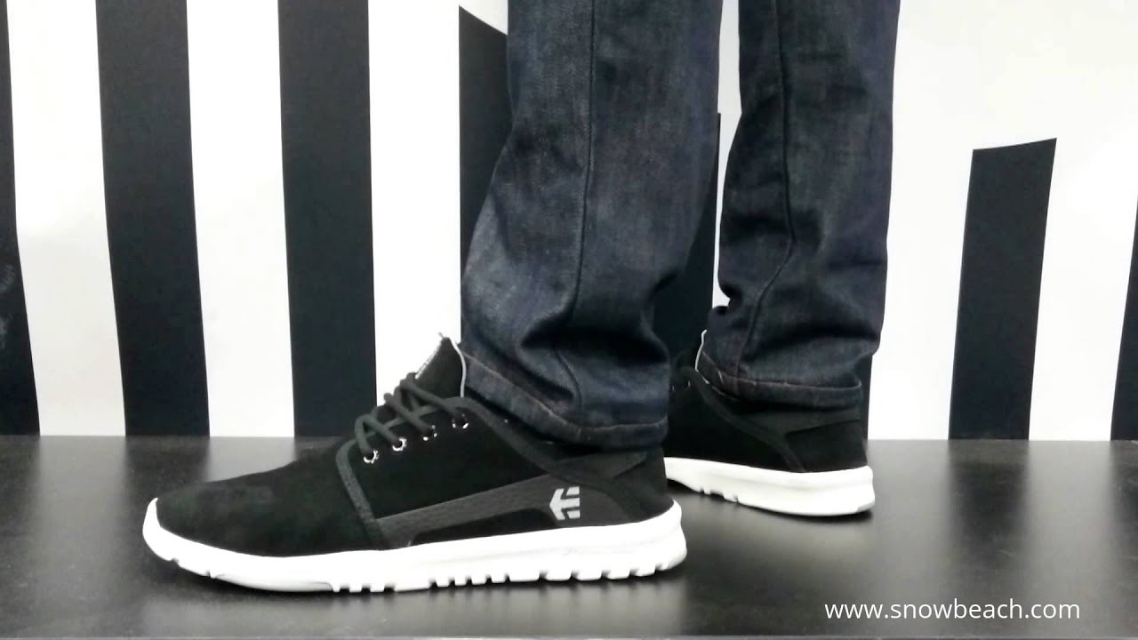 ETNIES SCOUT black grey white 4101000419 581