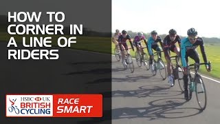 How to corner in a line of riders | Race Smart