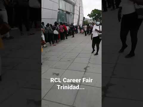 Royal Caribbean Cruises Recruitment Fair in Trinidad at NAPA #rcl