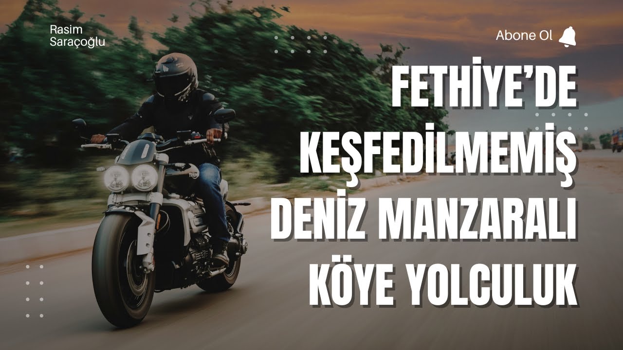 Fethiye'de Keşfedilmemiş Deniz Manzaralı Köye Yolculuk!