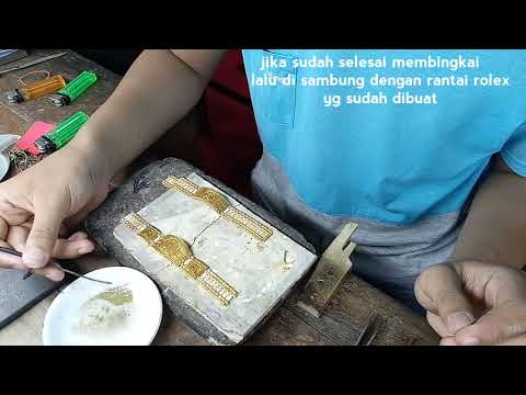Video: Cara Membuat Gelang Dengan Berlian Imitasi
