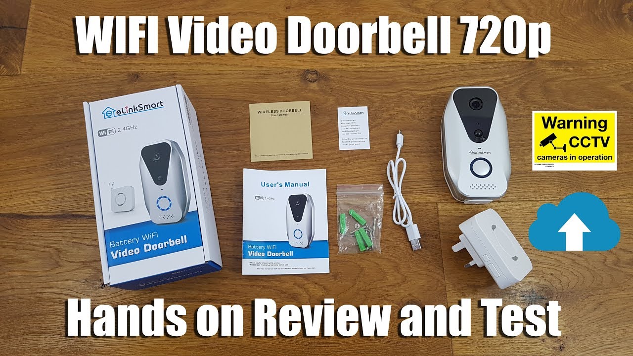 Video Doorbell - New HomeGuard WiFi