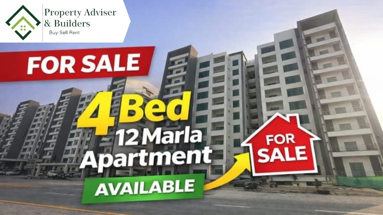 Newly Built 4-Bed Apartment for Sale Sector S, Askari-10, Lahore Cantt | @propertyadviserandbuilders