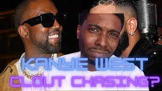 Clout Chasing Kanye West drops "LIKE THAT" Remix