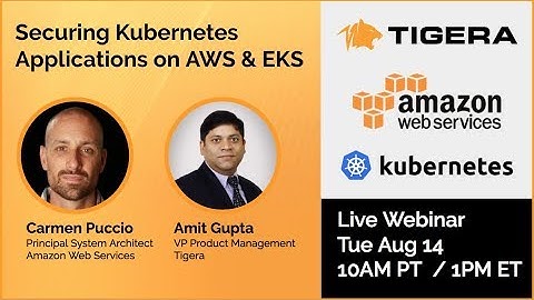 Securing Kubernetes Applications on AWS & EKS