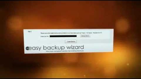 Easy Backup Wizard Review