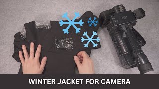 Sony HDR AX2000  - camera winter jacket AKA  weather proof cover FOTON 32