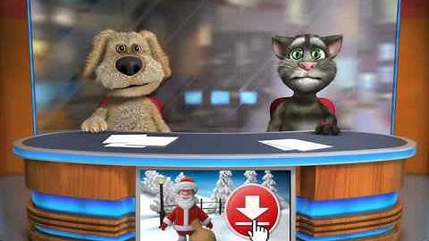 Talking Tom & Ben News the lazy song