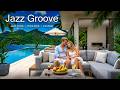 Seaside Lounge Jazz Funk ☀️ Tropical Day Session • 4K