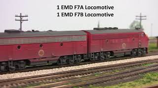 Diesel Power Palooza on the Rock Island's Mid-Continent Route in HO Scale