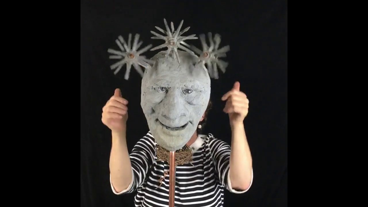 Spinning For You - Concrete Sculpture by Barbara Liss