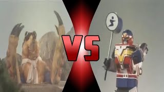 Power rangers vs mole man (unused footage)