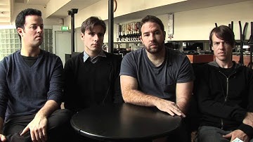 Jimmy Eat World interview - Jim, Tom, Rick en Zach (part 2)