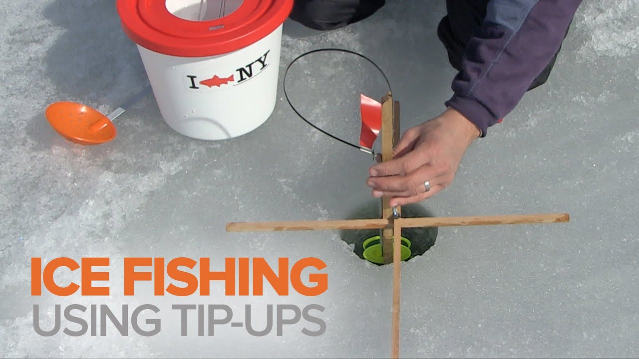 Ice Fishing: How To Use a Tip-Up 