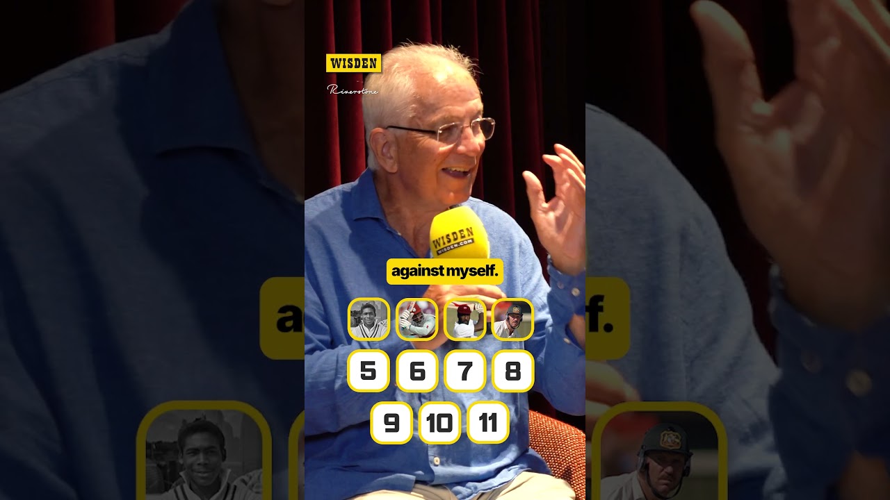 David Gower’s ultimate Test XI of cricketers he played against wouldn’t lose many games! 🤯👏